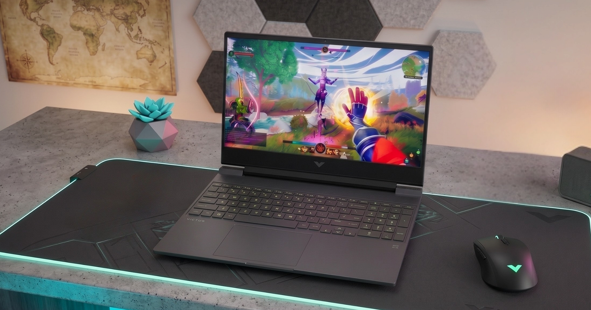 Notebook Hp Victus 15,6" FHD 144hz - Core i5 13420H - 16Gb - 512Gb - Rtx4050 6Gb - Win11 - Foto 1