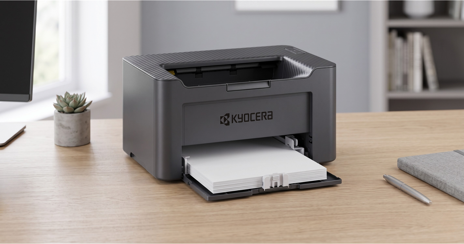 Impresora Láser Monocromática Kyocera Pa2000w - 21 PPM - Wi-Fi - Foto 4