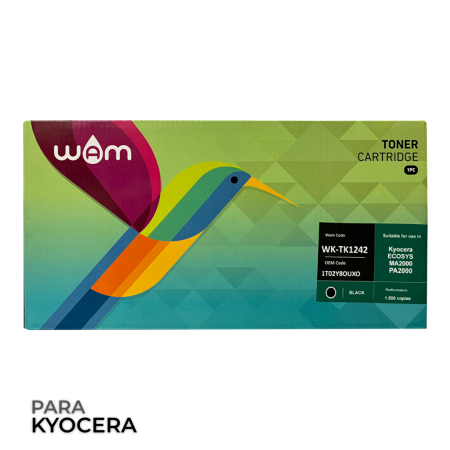 Toner Compatible Wam Wk-tk1242 Para Kyocera - 1500 Páginas