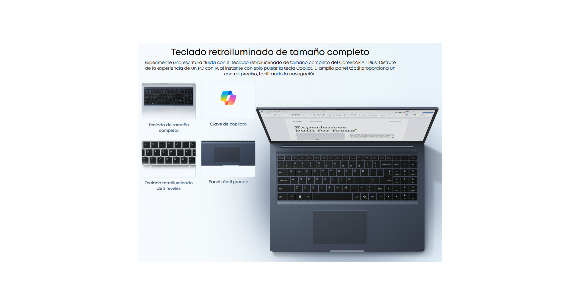 Notebook Chuwi CoreBook Air Plus 16" WUXGA - Ryzen 5 6600H - 16GB - 512GB - Win11 Pro - Foto 9