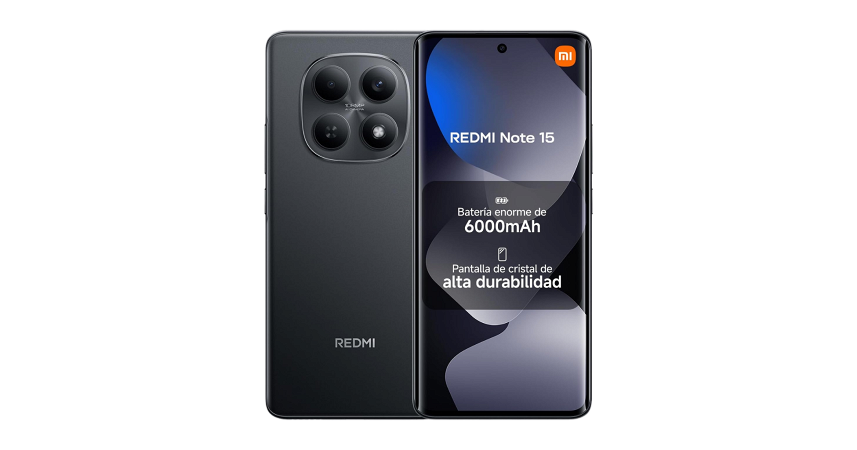 Celular Xiaomi Redmi Note 15 128GB - 6GB - 108MP - Negro