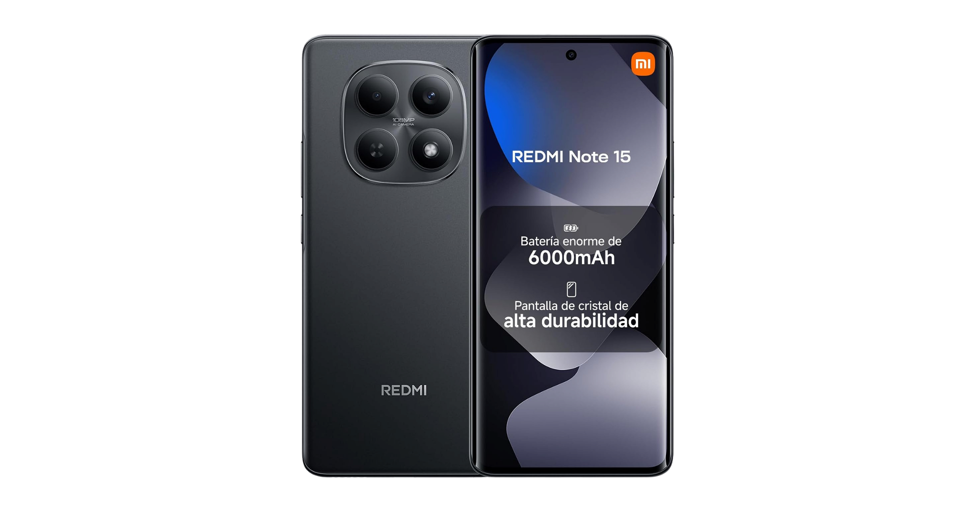 Celular Xiaomi Redmi Note 15 256GB - 8GB - 108MP - Negro - Foto 4