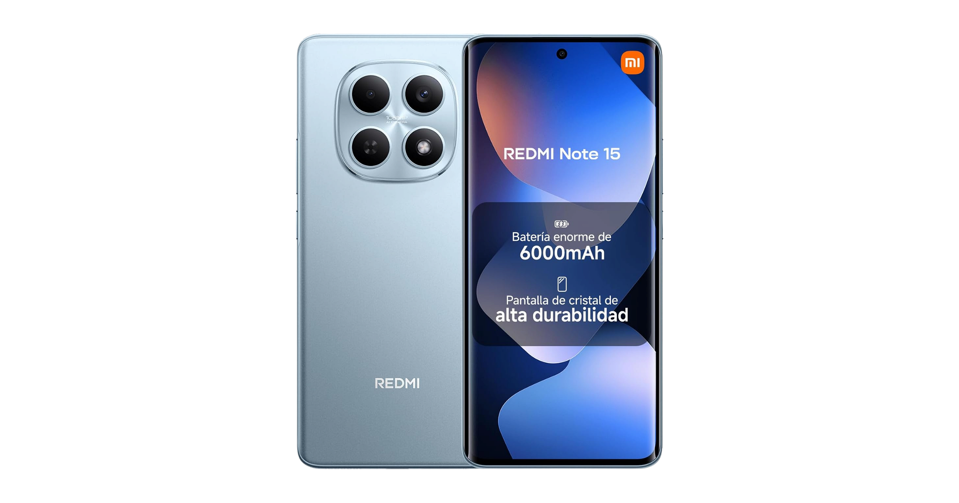 Celular Xiaomi Redmi Note 15 128GB - 6GB - 108MP - Azul glaciar - Foto 4