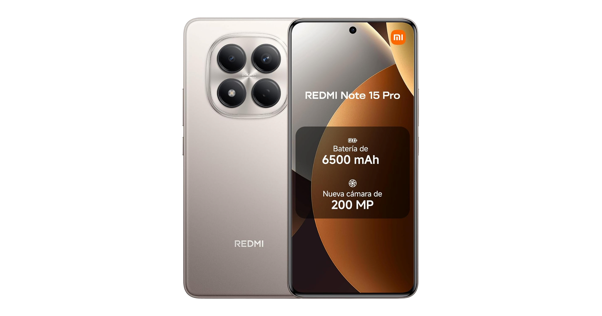 Celular Xiaomi Redmi Note 15 Pro 256GB - 8GB - 200MP - Titanio - Foto 4