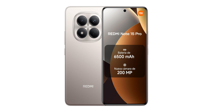 Celular Xiaomi Redmi Note 15 Pro 256GB - 8GB - 200MP - Titanio