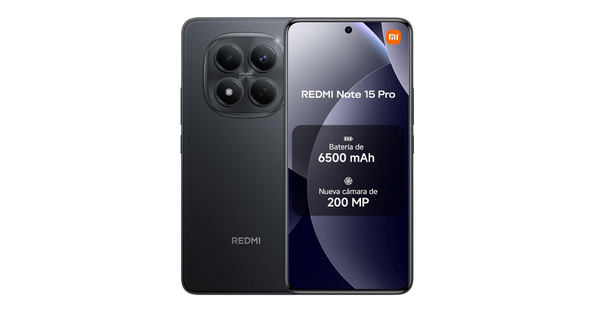 Celular Xiaomi Redmi Note 15 Pro 256GB - 8GB - 200MP - Negro