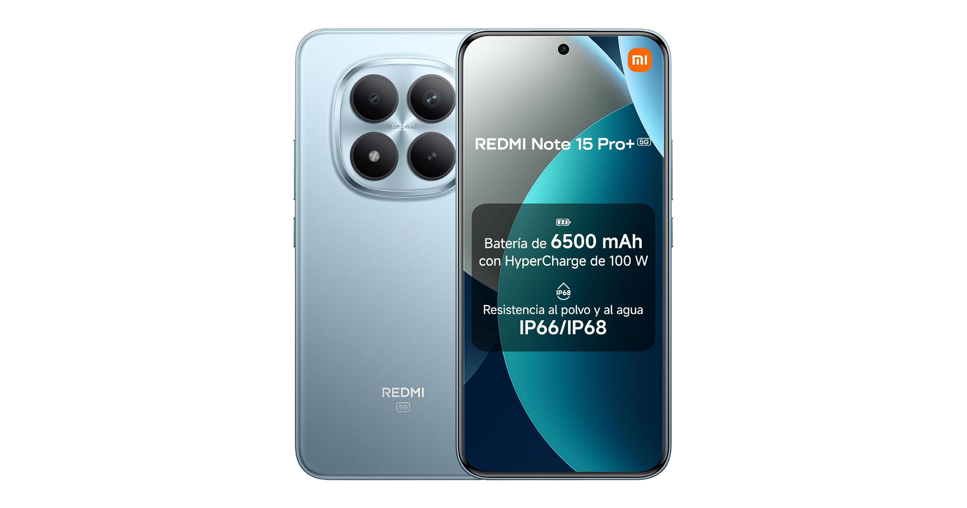 Celular Xiaomi Redmi Note 15 Pro+ 5G 256GB - 8GB - 200MP - Azul Glaciar - Foto 4