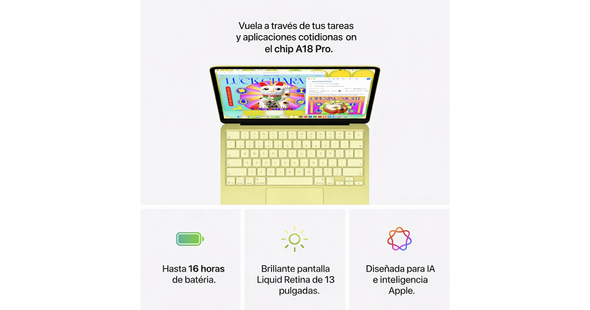 MacBook Neo A18 Pro 13" - 8GB - 512GB - Índigo _ FotoThumb