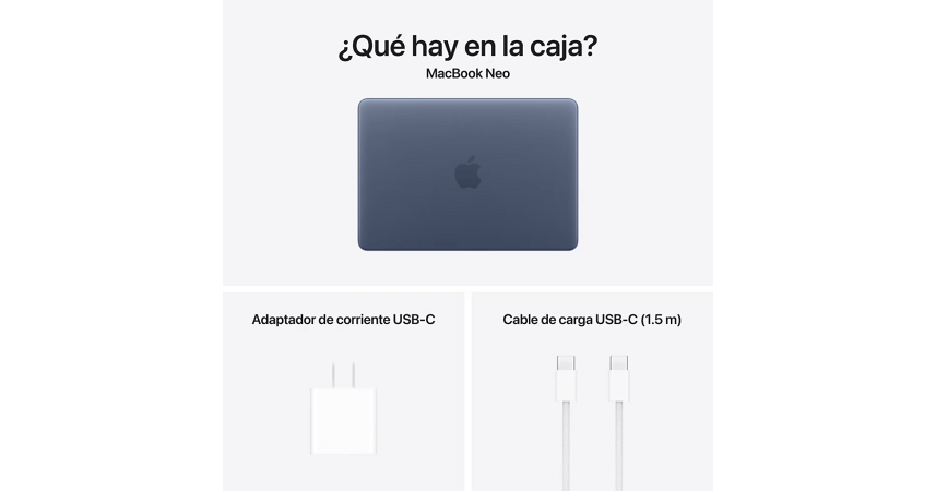 MacBook Neo A18 Pro 13" - 8GB - 512GB - Índigo _ FotoThumb