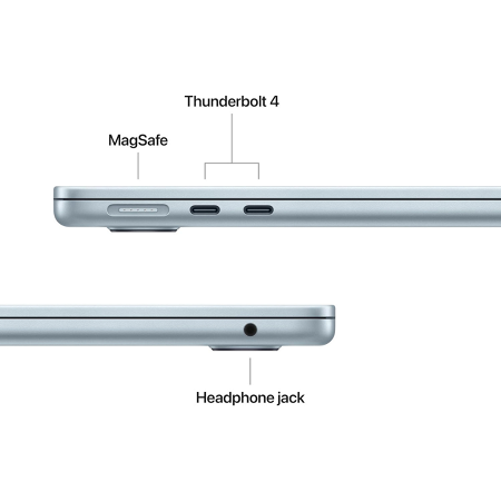 MacBook Air M4 2025 13.6" - 16GB - 512GB - Azul Cielo _ FotoThumb