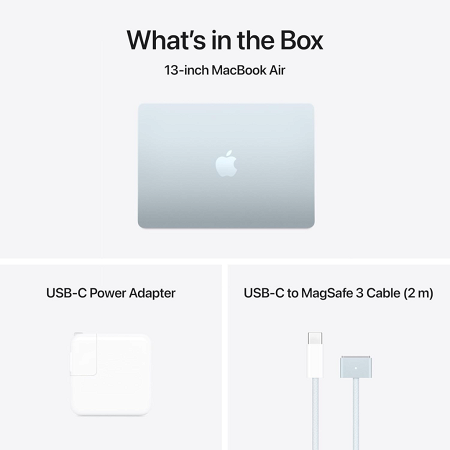 MacBook Air M4 2025 13.6" - 16GB - 512GB - Azul Cielo _ FotoThumb