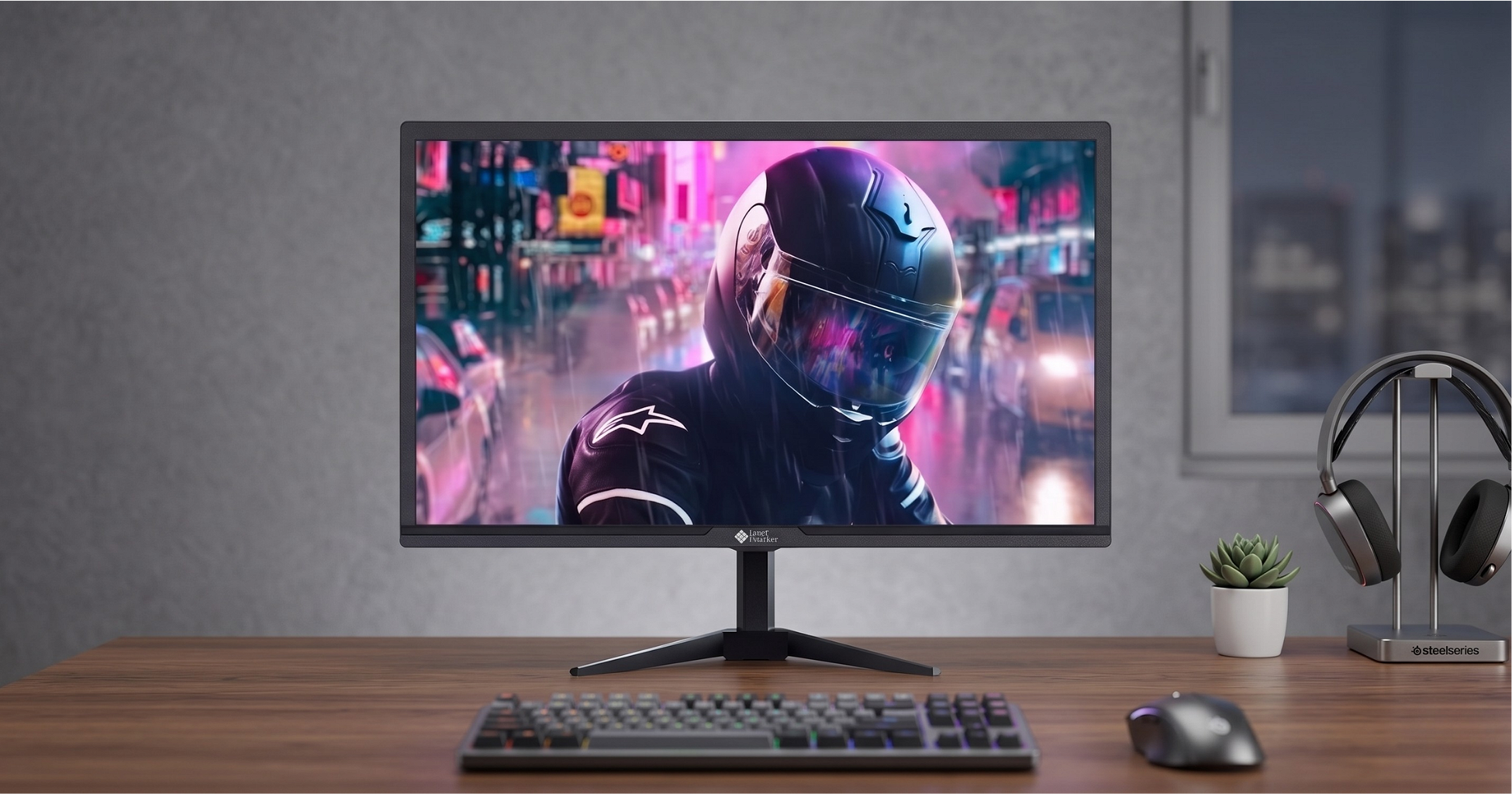 Monitor Shot Gaming SG215E06 21.5" LED - FHD - 60Hz - Foto 4
