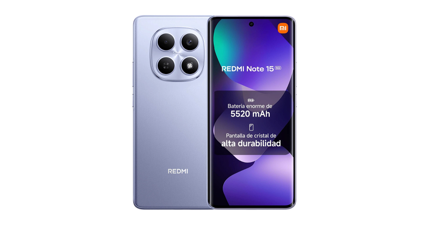 Celular Xiaomi Redmi Note 15 128GB - 6GB - 108MP - Morado Claro
