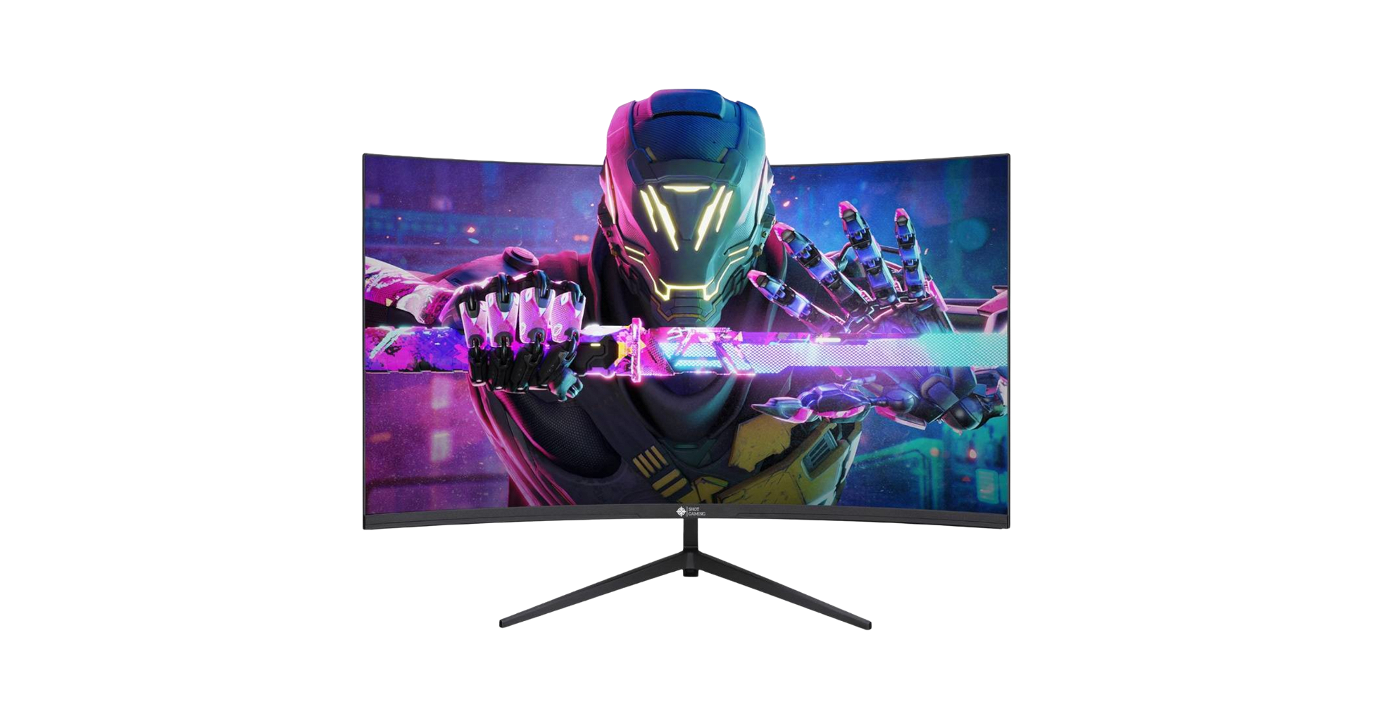 Monitor Gamer Curvo Shot Gaming SG27C4 27" VA - FHD - 100Hz - Foto 2