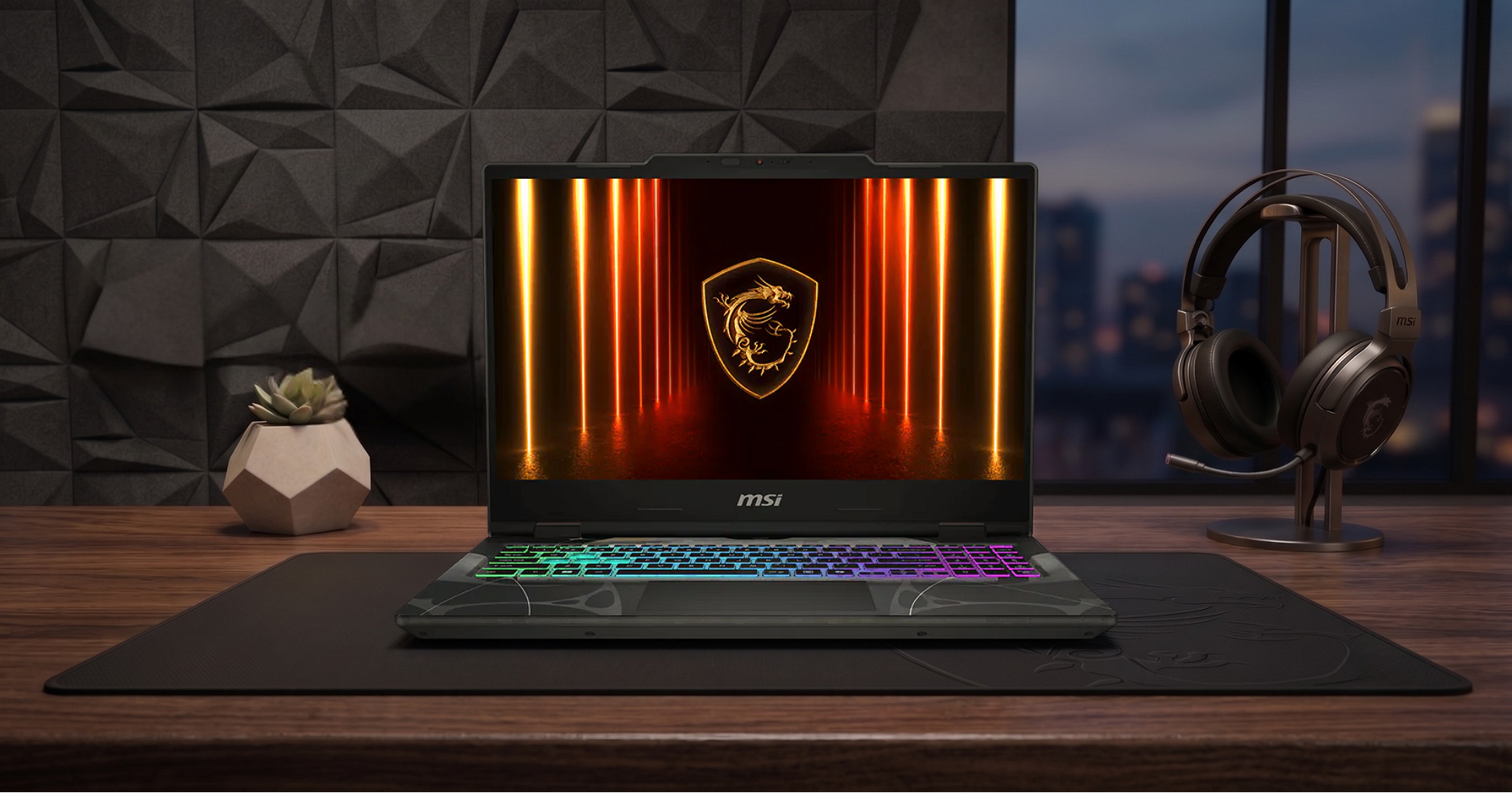 Notebook Gamer MSI Cyborg 15 15.6" FHD 144Hz - Core 7 240H - 16GB - 512GB - RTX 5060 8GB - Win11 - Foto 4