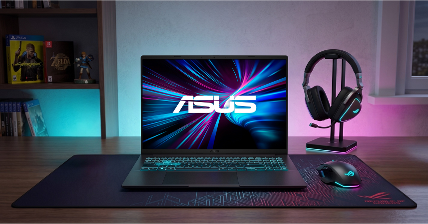 Notebook Asus Gaming V16 16'' FHD+ - Core 5 210H - 16Gb - 512Gb - Rtx4050 6Gb - Win11 _ FotoThumb