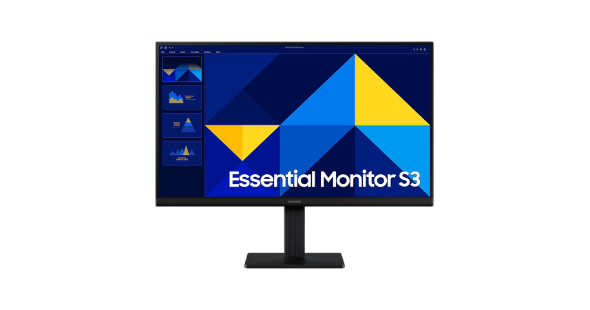 Monitor Samsung Essential S3 22" IPS - 1080p - 100Hz _ FotoThumb