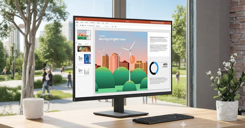 Monitor Samsung Essential S3 24" IPS - 1080p - 100Hz