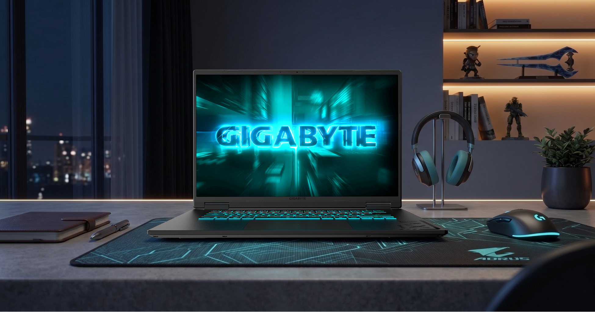 Notebook Gamer Gigabyte A16 16" FHD+ 165Hz - Ryzen 7 260 - 16GB - 1TB - RTX 5060 8GB - Win11 - Foto 4