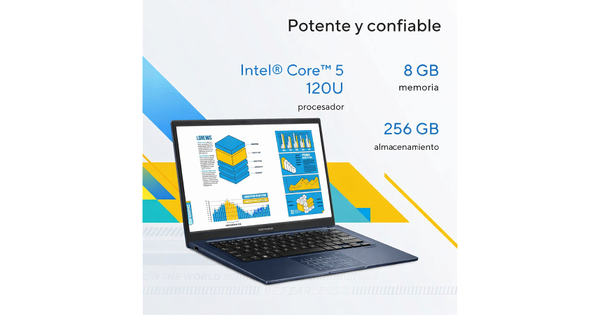 Notebook Asus Vivobook X1404VAP 14" FHD - Core 5 120U - 8GB - 256GB - Win11 _ FotoThumb