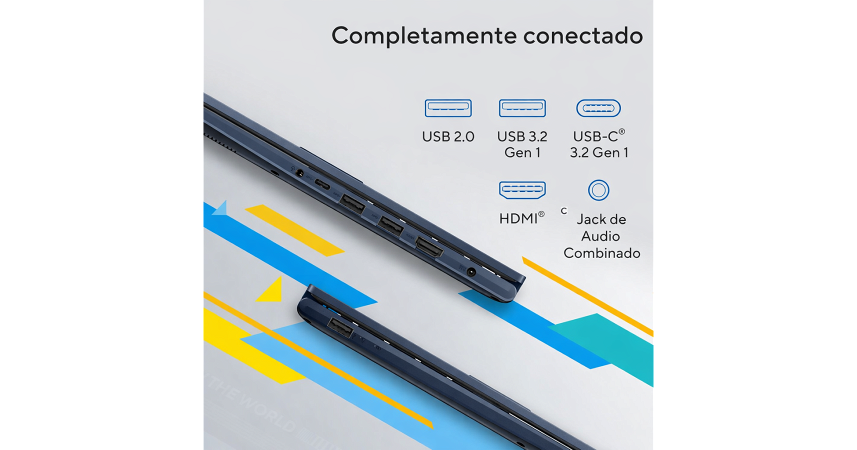 Notebook Asus Vivobook X1404VAP 14" FHD - Core 5 120U - 8GB - 256GB - Win11 _ FotoThumb