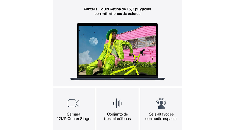 MacBook Air M5 2026 15.3" - 16GB - 512GB - Medianoche _ FotoThumb