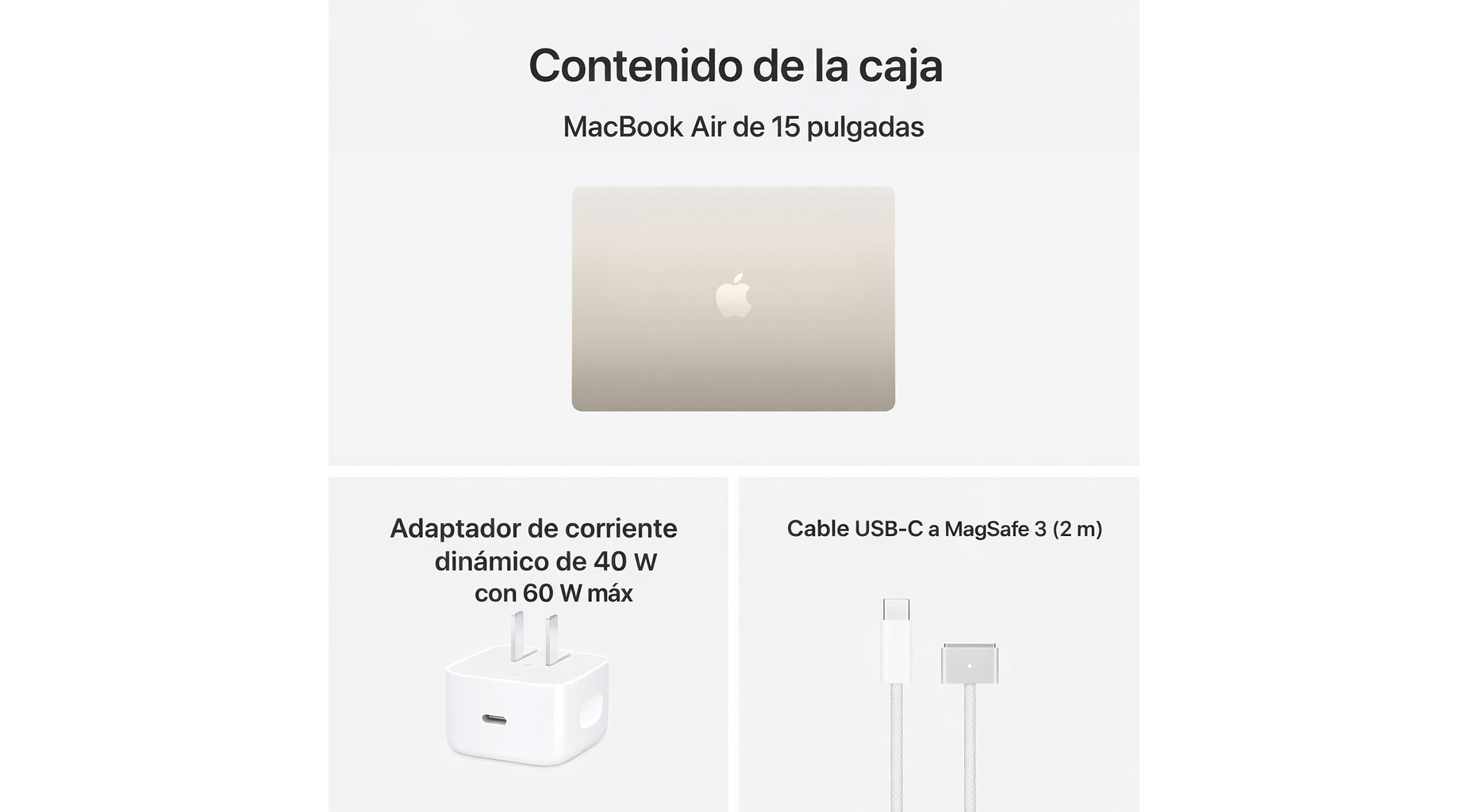 MacBook Air M5 2026 15.3" - 16GB - 512GB - Blanco Estelar - Foto 8