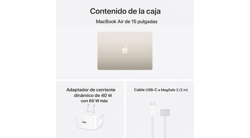 MacBook Air M5 2026 15.3" - 16GB - 512GB - Blanco Estelar _ FotoThumb