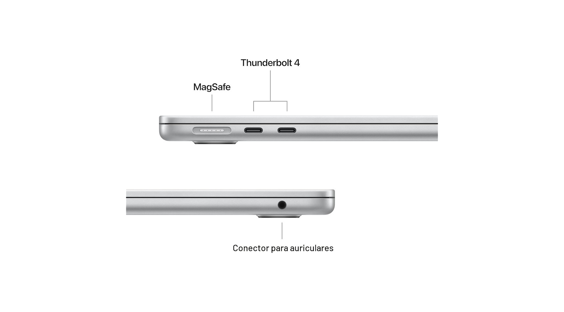 MacBook Air M5 2026 13.6" - 16GB - 512GB - Color Plata - Foto 3