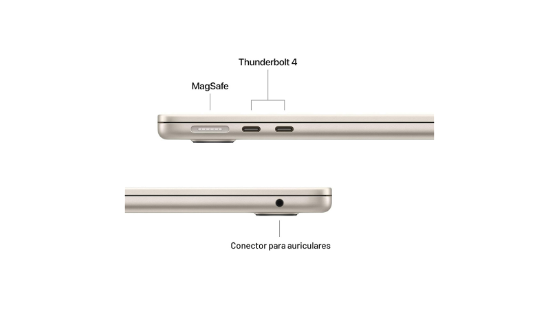 MacBook Air M5 2026 13.6" - 16GB - 512GB - Blanco Estelar _ FotoThumb