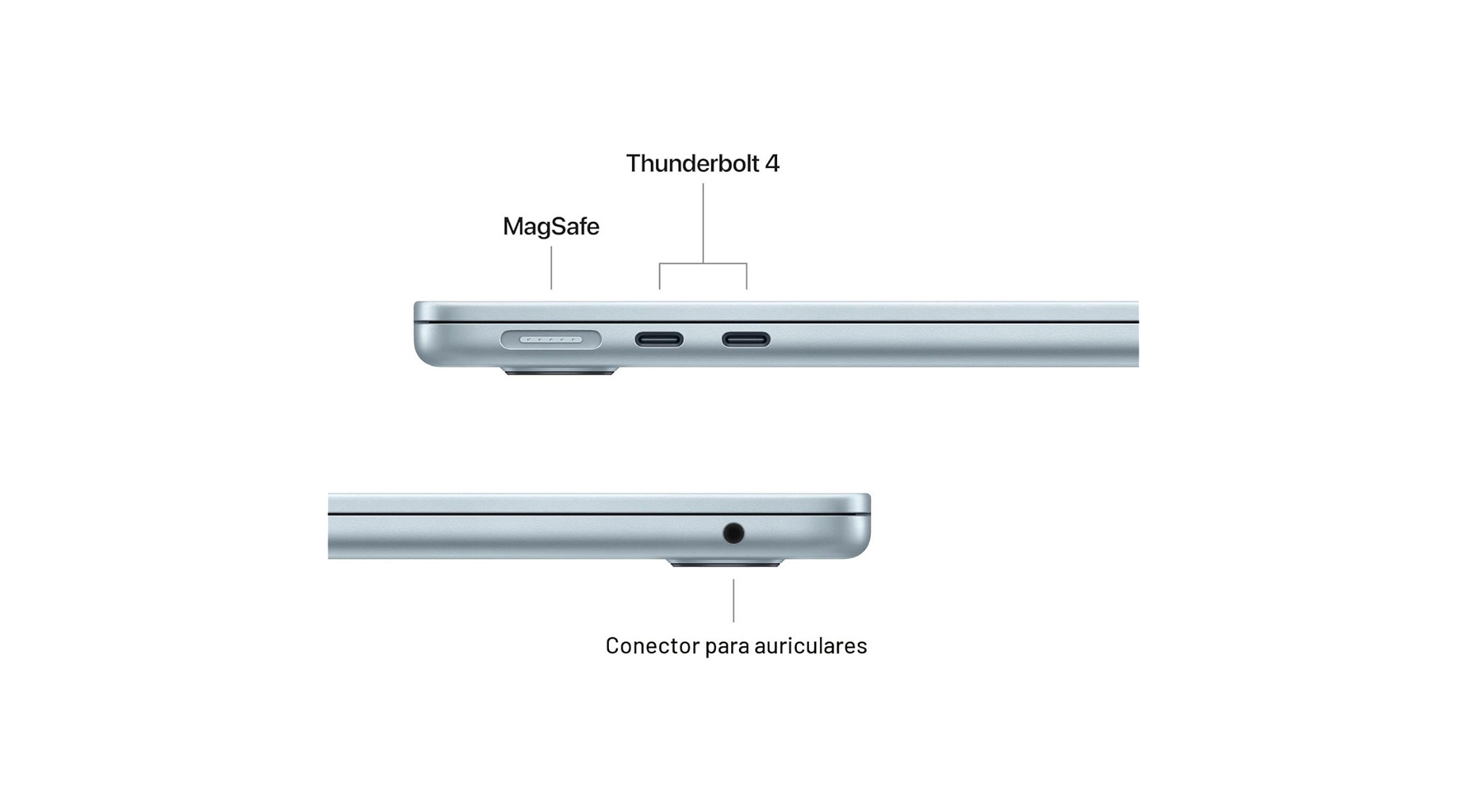 MacBook Air M5 2026 13.6" - 16GB - 512GB - Azul Cielo - Foto 3