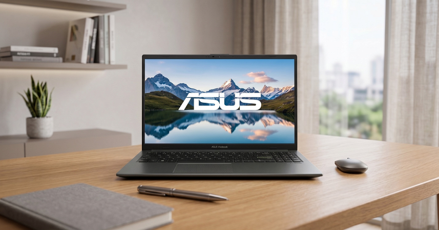 Notebook Asus Vivobook Go E1504TA 15.6" FHD - Intel N150 - 8GB - 128GB - Win11