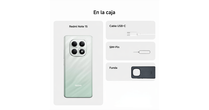 Celular Xiaomi Redmi Note 15 256GB - 8GB - 108MP - Verde Bosque _ FotoThumb