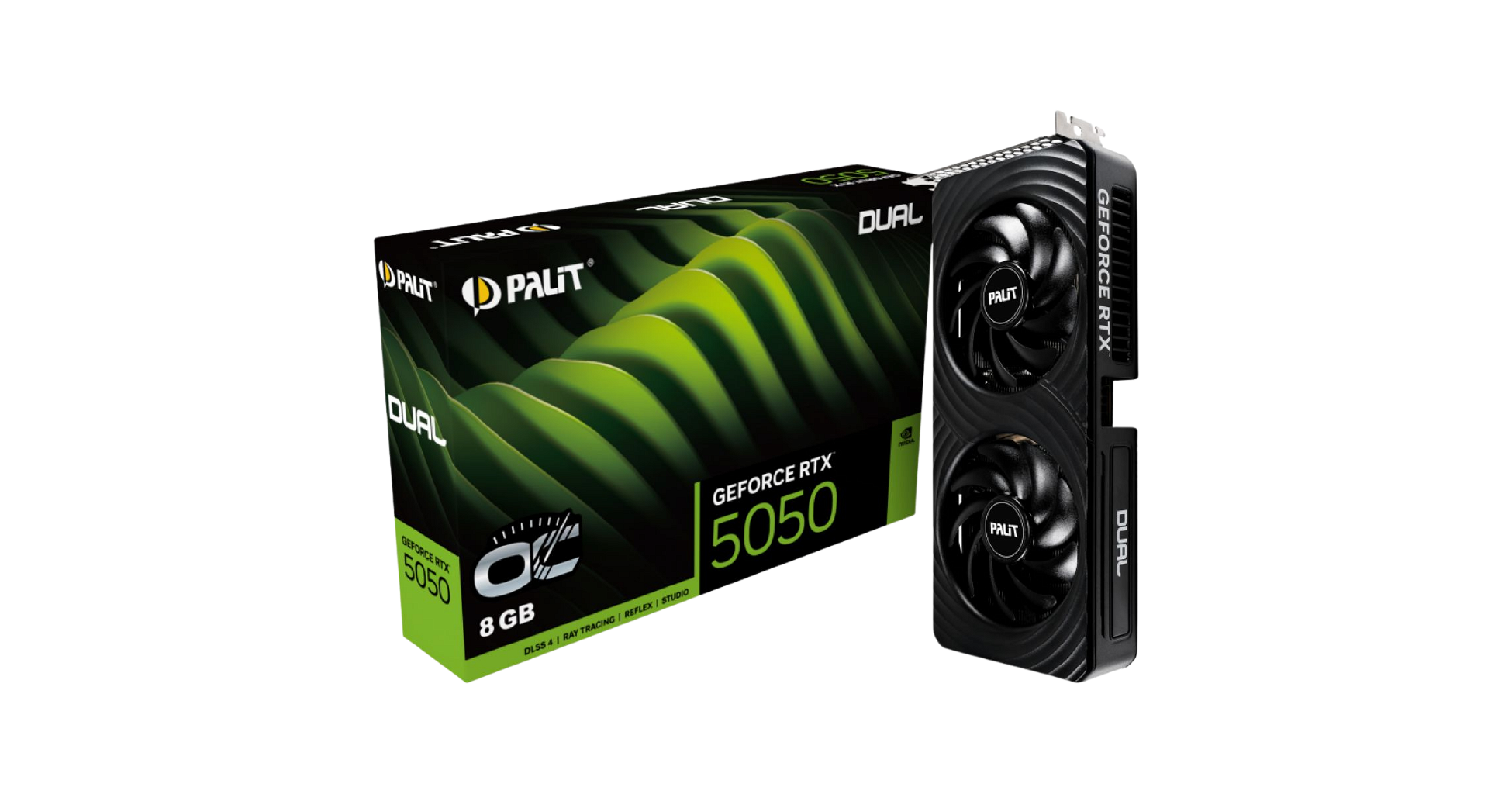 Tarjeta de Video Palit Nvidia GeForce RTX 5050 Dual OC 8GB - Foto 4