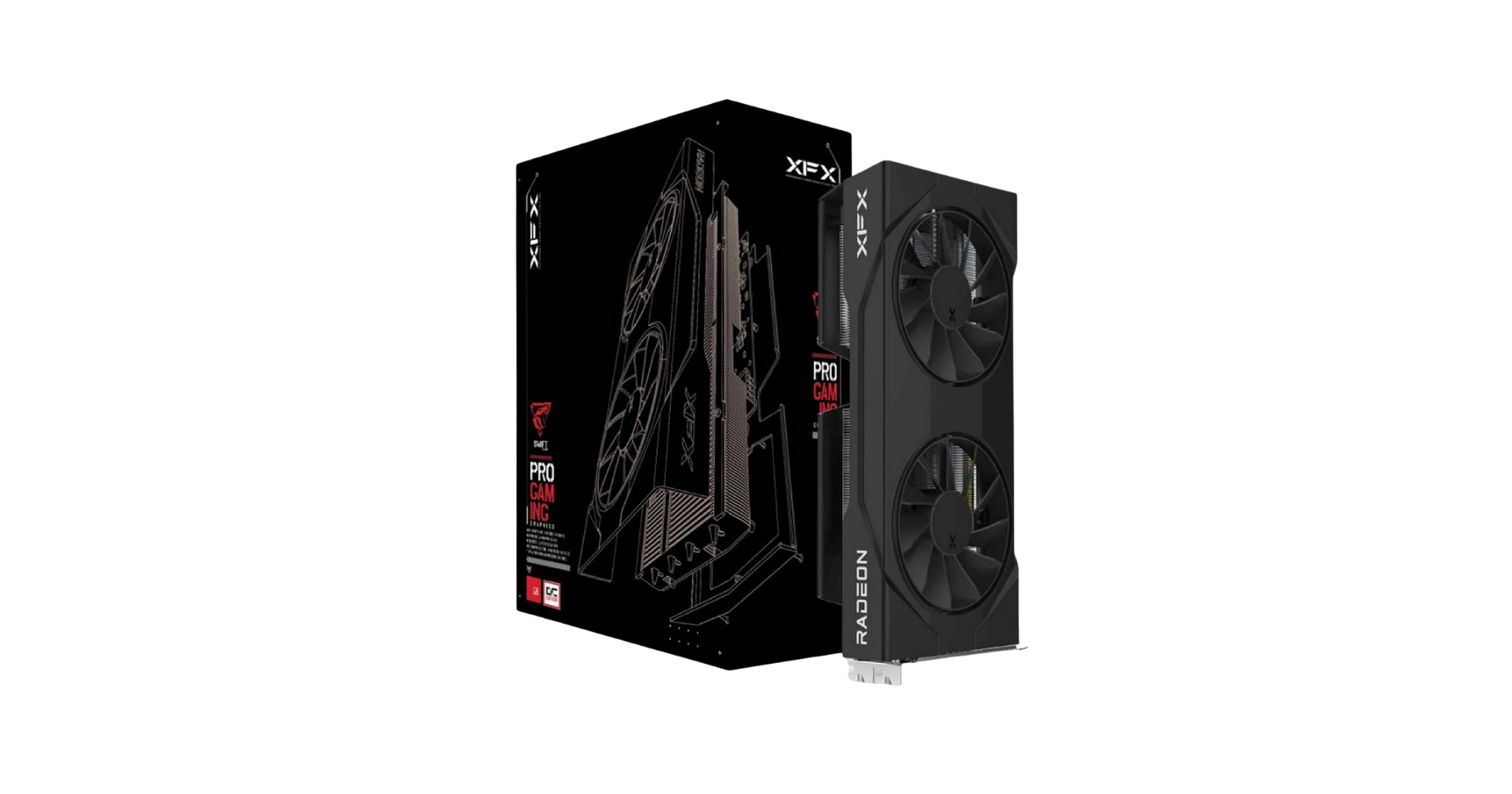 Tarjeta de Video XFX Swift AMD Radeon RX 9060 XT OC Gaming Edition 8GB  - Foto 4