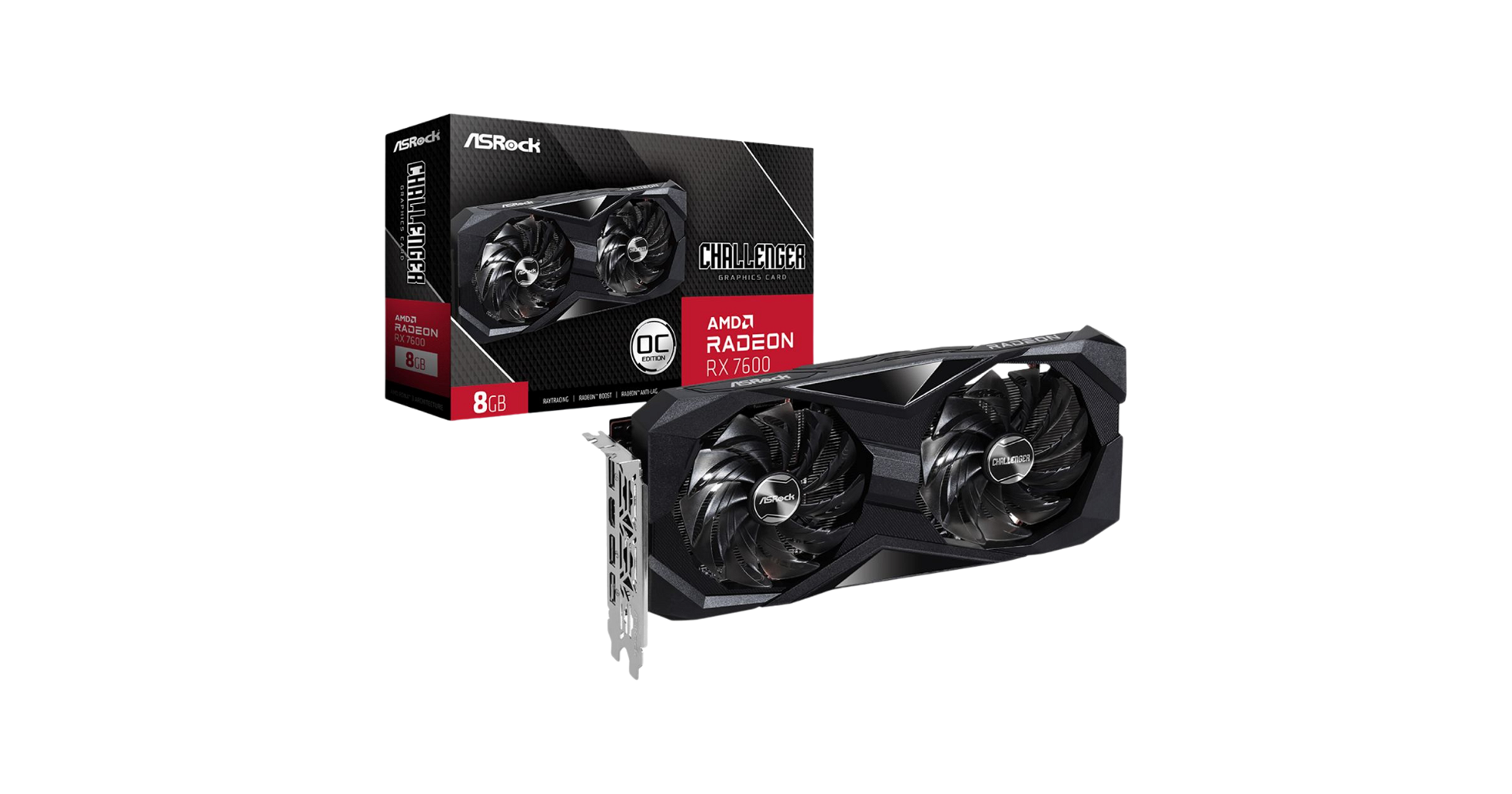 Tarjeta de Video ASRock AMD Radeon RX 7600 Challenger 8GB - Foto 4