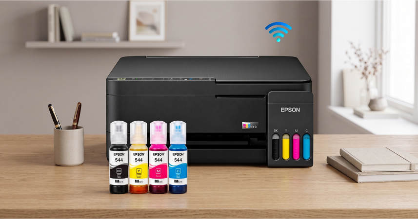 Impresora Multifunción Epson EcoTank L3350 - Sistema Continuo - WiFi