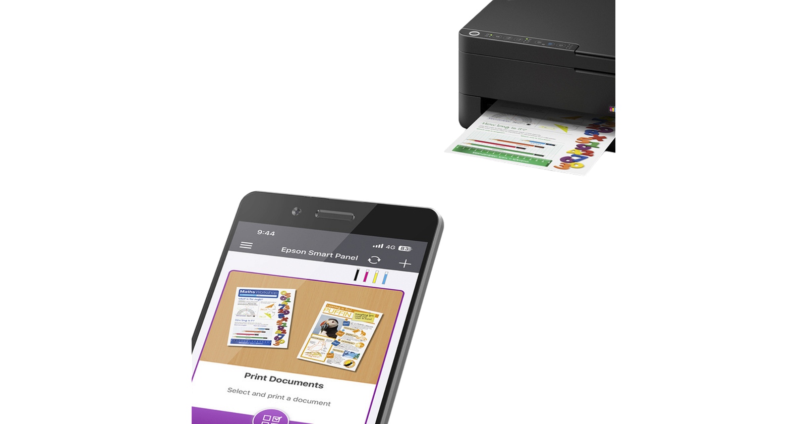 Impresora Multifunción Epson EcoTank L3350 - Sistema Continuo - WiFi - Foto 5