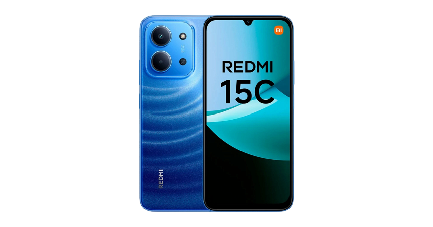 Celular Xiaomi Redmi 15C 128GB - 4GB - 50MP - Azul Claro de Luna _ FotoThumb