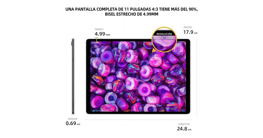 Tablet CHUWI HiPad Plus 11" 128GB - 4GB - Gris Oscuro _ FotoThumb