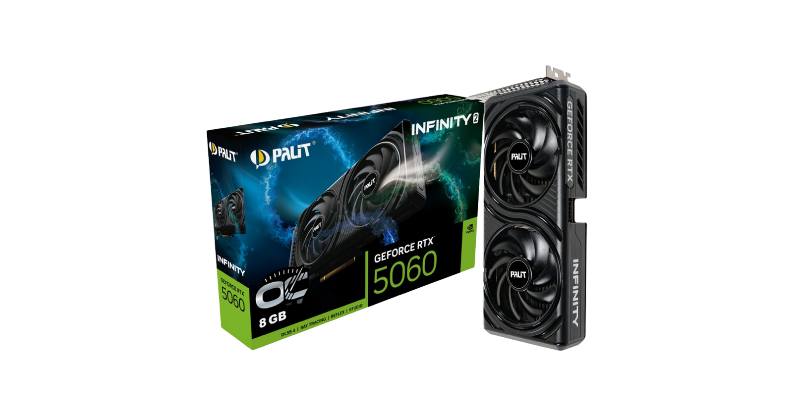 Tarjeta de Video Palit NVIDIA GeForce RTX 5060 Infinity 2 OC 8GB - Foto 4
