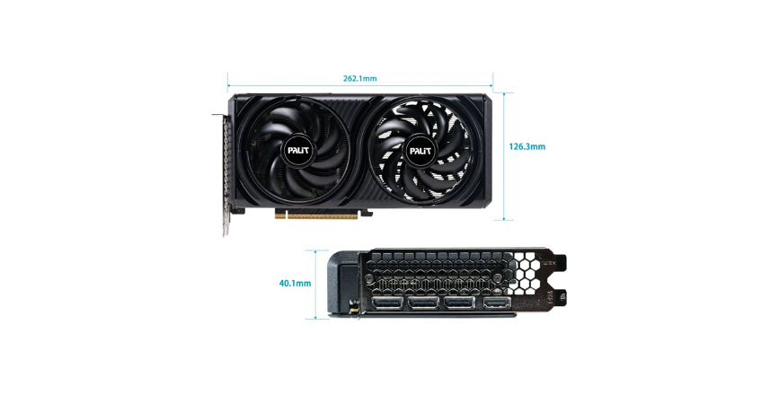 Tarjeta de Video Palit NVIDIA GeForce RTX 5060 Infinity 2 OC 8GB _ FotoThumb