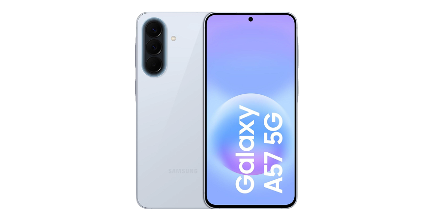Celular Samsung Galaxy A57 5G 128GB - 8GB - 50MP - Azul Hielo