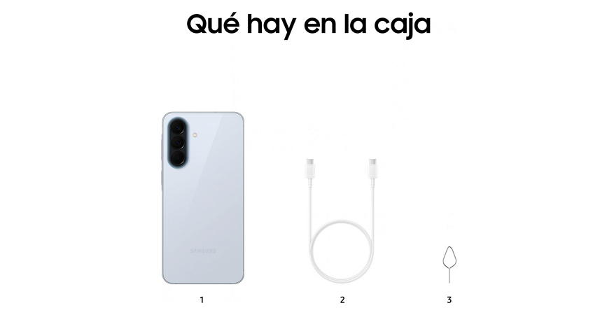 Celular Samsung Galaxy A57 5G 128GB - 8GB - 50MP - Azul Hielo _ FotoThumb