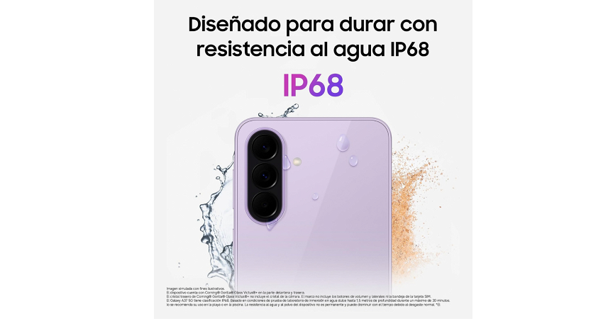 Celular Samsung Galaxy A37 5G 256GB - 8GB - 50MP - Blanco _ FotoThumb