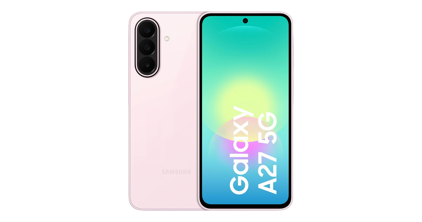 Celular Samsung Galaxy A27 5G 256GB - 8GB - 50MP - Rosado Claro