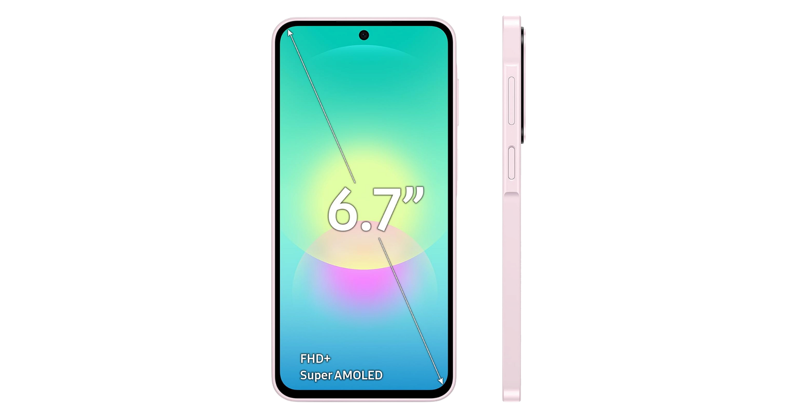 Celular Samsung Galaxy A27 5G 256GB - 8GB - 50MP - Rosado Claro - Foto 6