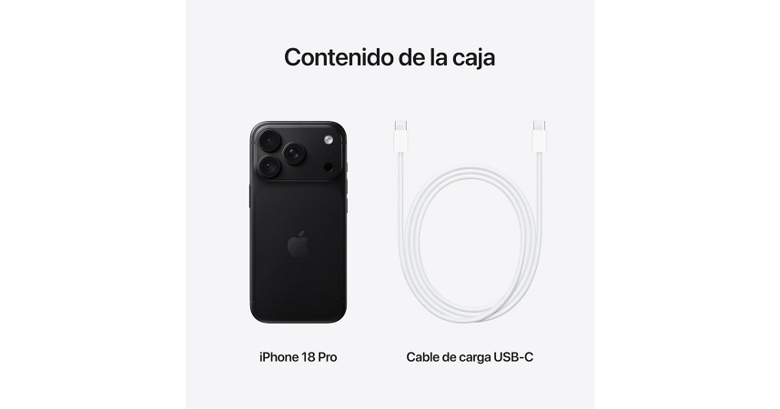 Apple iPhone 18 Pro 256GB - 48MP - Negro _ FotoThumb