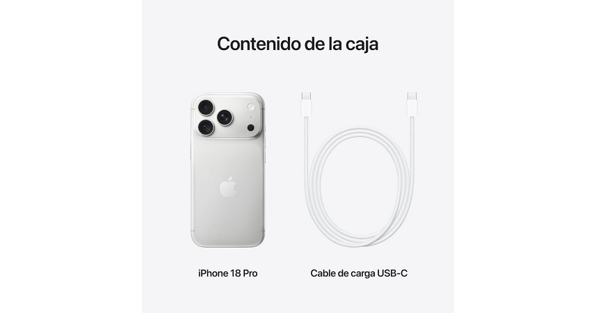 Apple iPhone 18 Pro 256GB - 48MP - ESim - Plata _ FotoThumb