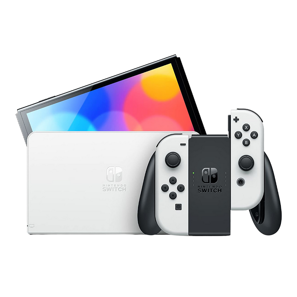 Consola Portátil Nintendo Switch Oled Satandard 7" - 64GB - Blanca _ Foto